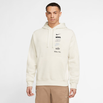 Nike Club Fleece + Brushed-Back férfi kapucnis felső