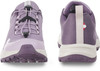 Lila Wanderschuhe für Damen mit Schnellverschluss und Gore-Tex-Membran.