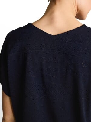 Tom Tailor V-Neck női póló