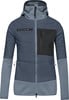 Herren-Steppjacke von Martini mit Kapuze und schwarzer Brusttasche.