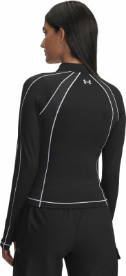 Under Armour ColdGear Novelty langarm Laufshirt mit Halfzip