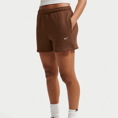 Nike Studio Fleece Mid-Rise 4"inch Shorts Nike Studio Fleece Mid-Rise 4"inch Shorts