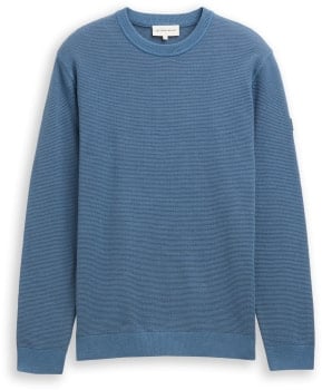 Tom Tailor Minimal Structur férfi pulóver