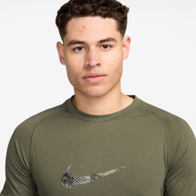 Nike M Nk Df Camo Flx Rep Ss Top póló