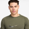 Nike M Nk Df Camo Flx Rep Ss Top póló