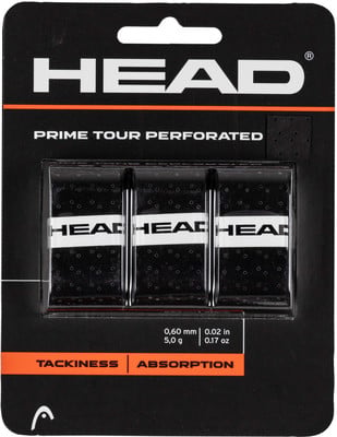 Verpackung von drei Griffbändern für Tennisschläger von HEAD. Verpackung von drei Griffbändern für Tennisschläger von HEAD.