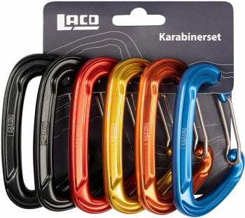 LACD Biner Wire Evo 6er-Pack Karabiner