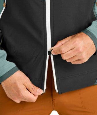 Ortovox Fleecejacke mit Kapuze