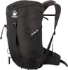 Schwarzer Kohla Active 15L Rucksack mit Logo und Gurten.