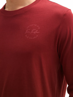 Tom Tailor TOM TAILOR Printed LS póló, hosszú ujjú