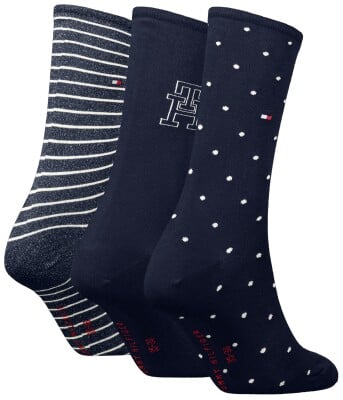 Tommy Jeans TOMMY HILFIGER Gift 3er női zokni Több méretben Tommy Jeans TOMMY HILFIGER Gift 3er női zokni Több méretben