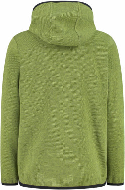 Fleecejacke mit Kapuze