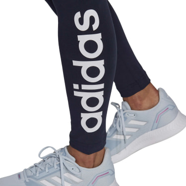 Adidas ESSENTIALS HIGH-WAISTED LOGO, legíny
