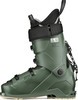 Grüner Skischuh von Technica mit Schnallen und verstellbarem Riemen.