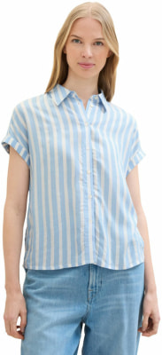 Tom Tailor TOM TAILOR Striped SS Blou. Da. Bluse
