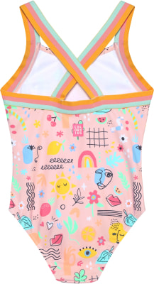Colorkids COLORBadeanzug AOP w.Elastic Straps Colorkids COLORBadeanzug AOP w.Elastic Straps