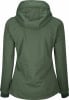 Grüne Jacke mit Kapuze und ACTIVE REBEL Schriftzug auf dem Rücken.
