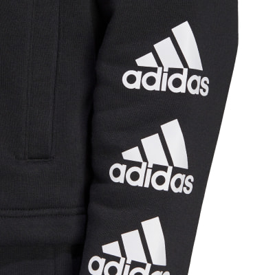 adidas Stacked Logo Fleece Kapuzenjacke