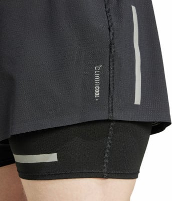 adidas Ultimate Running Reflective 2in1 Laufshorts