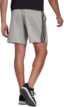 Essentials French Terry 3-Streifen Shorts