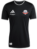 Schwarzes Trikot mit Adidas, Intersport und Sport Union Lasberg Logo.