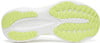 Saucony Laufschuhsohle mit markantem Profil und Markenlogo.