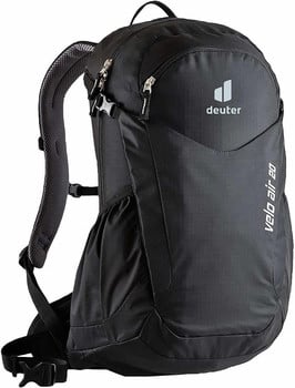 Schwarzer Deuter Velo Air 20 Wanderrucksack mit Markenlogo.