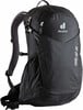 Schwarzer Deuter Velo Air 20 Wanderrucksack mit Markenlogo.