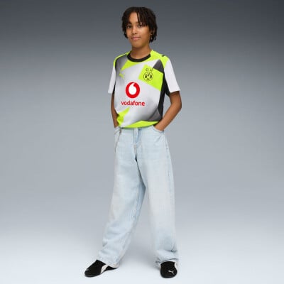 Puma BVB Away Jersey Replic Fantrikot mit Sponsor