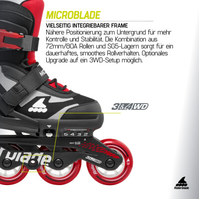 Rollerblade Microblade Inlineskates Rollerblade Microblade Inlineskates