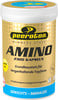 Behälter mit Nahrungsergänzungsmittel AMINO 2300 KAPSELN für Sportler.