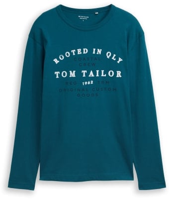 Tom Tailor Printed férfi hosszú ujjú póló