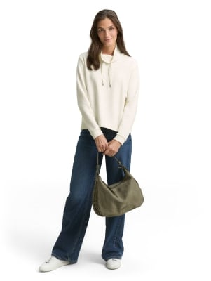 Tom Tailor Scuba Stand Up női pulóver Tom Tailor Scuba Stand Up női pulóver