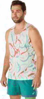 Asics Road AOP Lauftanktop