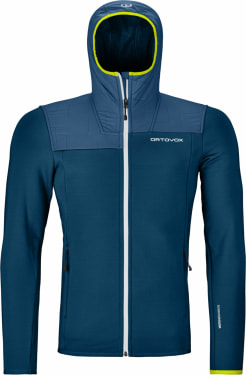 Fleece Plus Fleecejacke mit Kapuze