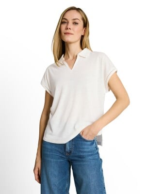Tom Tailor Collar Batwing női póló