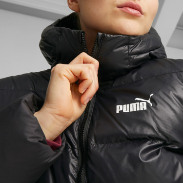 Power Jacke mit Kapuze