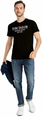 Tom Tailor TOM TAILOR With Print férfi póló rövid ujjú