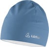 Eine blaue Mütze mit Löffler-Logo an der Seite.