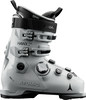 Weißer Atomic Hawx Prime 95 Skischuh mit schwarzen Schnallen und BOA-System.