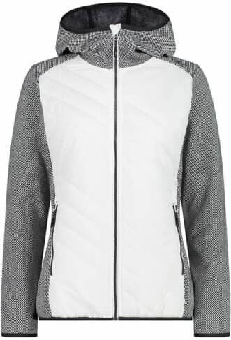 Woman Jacket Hybrid női fleece kabát Knit Tech