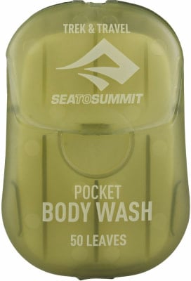 Sea to Summit Trek und Travel Pocket Body Wash Reiseseifenblätter Sea to Summit Trek und Travel Pocket Body Wash Reiseseifenblätter