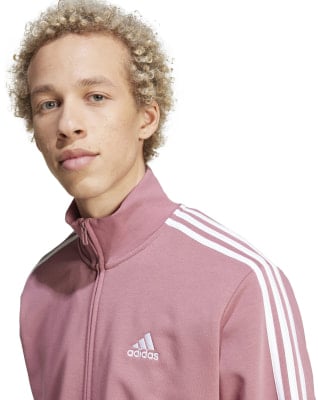 adidas Basic 3-Streifen French Terry Trainingsanzug