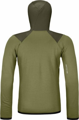 Ortovox Fleece Grid Fleecejacke mit Kapuze