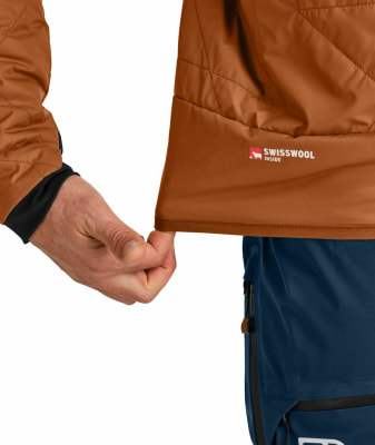 Ortovox Swisswool Piz Boe Isolationsjacke mit Kapuze