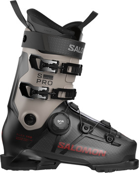 Herren-Skischuh Salomon S/Pro Supra X Flex 110 mit BOA-System.