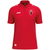 Rotes Fußballtrikot mit SPG-Logo, Nummer 10 und weißem JAKO-Schriftzug.