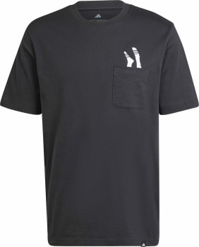 adidas Lounge Slides Graphic Pocket T-Shirt