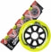 RADICAL COLOR 90x24 náhradní kolečka k inline bruslím