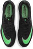 Herren schwarze Nike Mercurial Vapor Fußballschuhe mit neongrünem Swoosh.